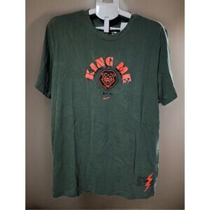 Nike LeBron James King Me LB-J 23 Dri-fit Shirt Large SP20-Spec: Witness Green
